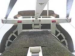 Achterkeuvelens met korte spruit en broekstuk van de Walderveense molen