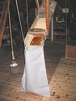 Maalbak met maïsmeel