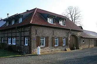 Boerderij Erdbrüggener Hof 3, 17e-18e eeuw