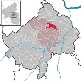 Kaart van Wallhausen