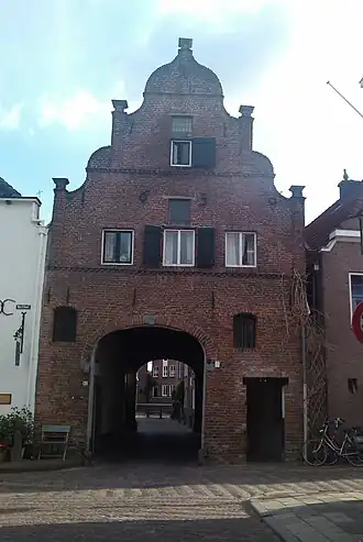 Doorgang naar de Prinsenplaats