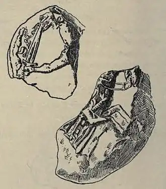 Het zegel van Wouter V van Brienne.