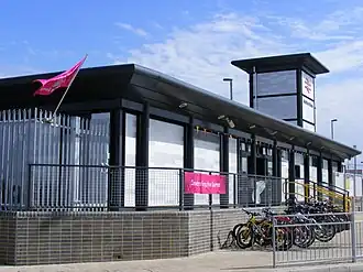 Stationsgebouw, 2012