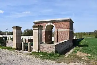 Toegang tot de begraafplaats