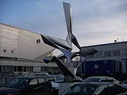 Sculptuur Stadthalle Wenen