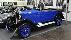 Wanderer W10/I toerwagen (1927)