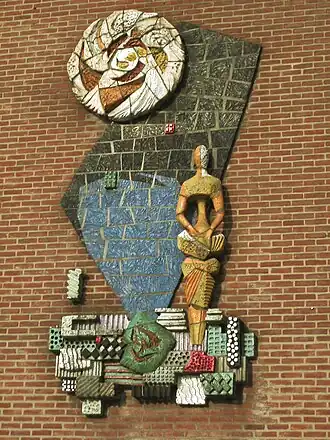 Wandreliëf, Deventer