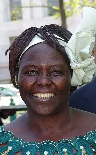 Wangari Maathai, 2001