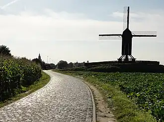 De Schietsjampettermolen aan de Huisepontweg