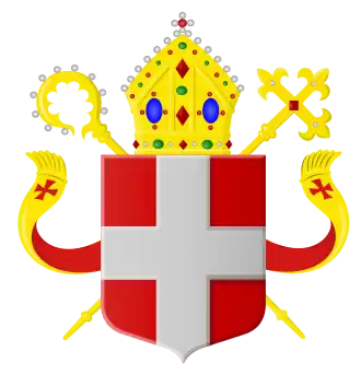 Het wapen van het aartsbisdom Utrecht