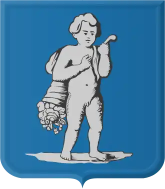 Wapen van Hengelo met putto