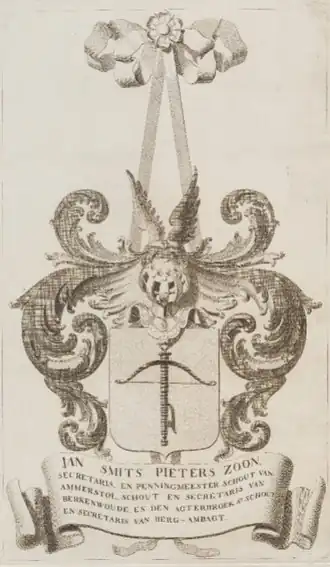 Wapen van Smits (1792)