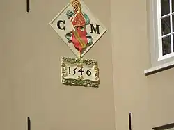 Wapen abt Van Malsen in het oude Slotje