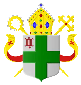 Het wapen van bisdom Rotterdam