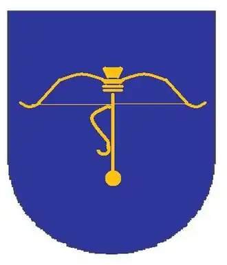 Het wapen van de familie Toxopeus.