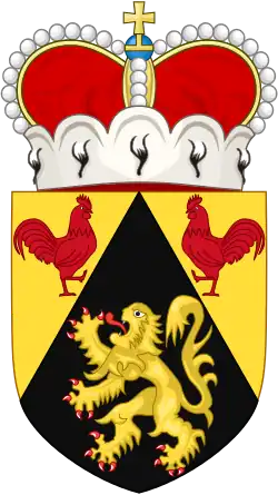 Wapen met externe ornamenten