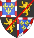 Wapenschild Antoon, bastaard van Brabant
