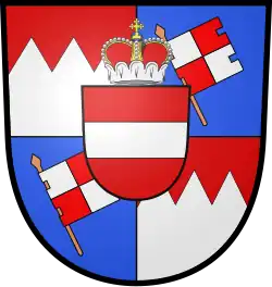 wapen als groothertog van Würzburg