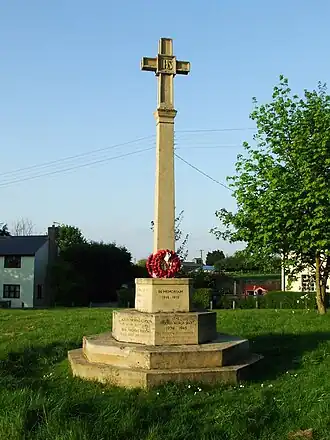 Oorlogsmonument in Risby