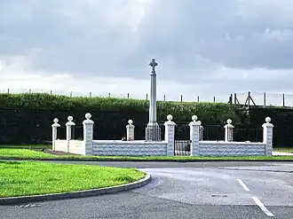 Oorlogsmonument in Parton