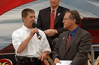 Ward Burton (links) in 2007