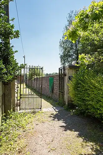 Toegang oud gedeelte