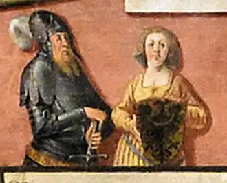 Wartislaw IV en zijn vrouw Elisabeth