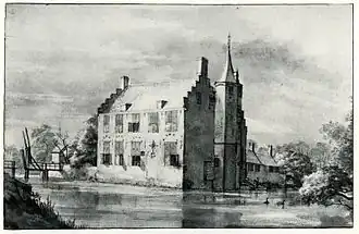 Kasteel Altena, tekening van Roelant Roghman