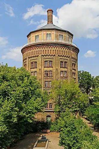 Watertoren in Prenzlauer Berg