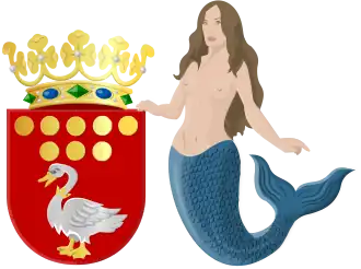 Het wapen van het waterschap De Waterlanden