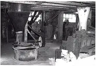 Interieur van ‘t Waterkot in 1991