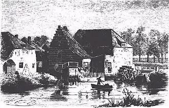 De getijdenmolen vroeger