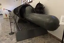 Waterdichte container voor transport met onderzeeboot