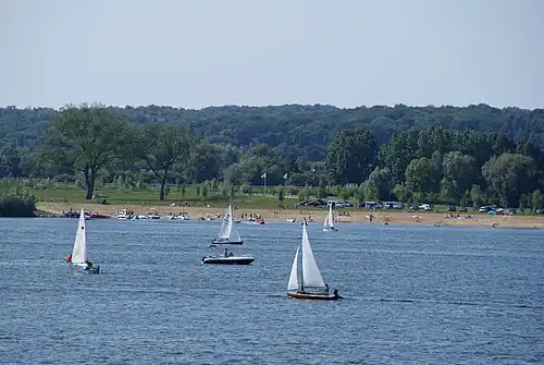 Watersport Rhederlaag bij Giesbeek