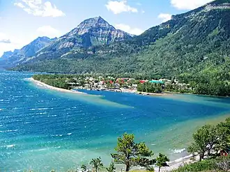 Nationaal park Waterton Lakes