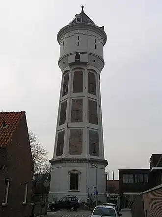 Watertoren Roosendaal (achterzijde)
