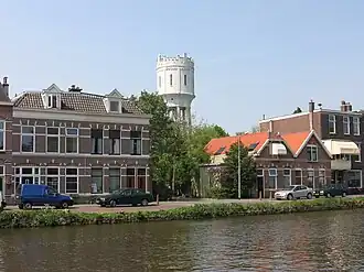 Gezien vanaf de Delftweg