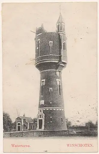 Watertoren in 1904