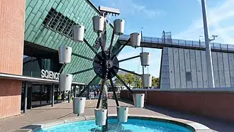 Waterwiel in september 2019