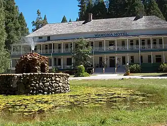 Het Wawona Hotel in augustus 2005