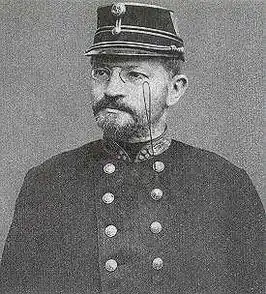 Wazenaar, pseudoniem van Amand de Vos, als bataljonsgeneesheer