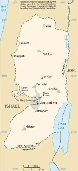 Westelijke Jordaanoever