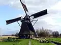 De Wedelfelder molen (1844), die als poldergemaal dienst heeft gedaan (nr. 11)