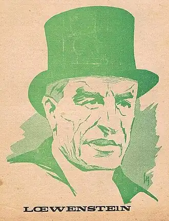 Loewenstein (tekening door Jos De Swerts, 1926)