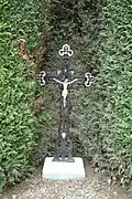 Gietijzeren wegkruis