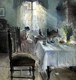 Naaiende vrouw, 1891