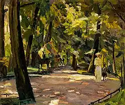 Ritje in de Engelse tuin, München