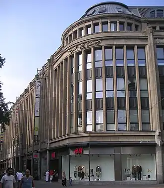 Het zgn. "WeKa-Karee" in de binnenstad