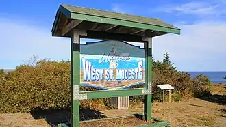 Toegangsbord van de gemeente