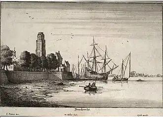 Met enkele kleine roei-jachten werd Dordrecht ingenomen in 1481